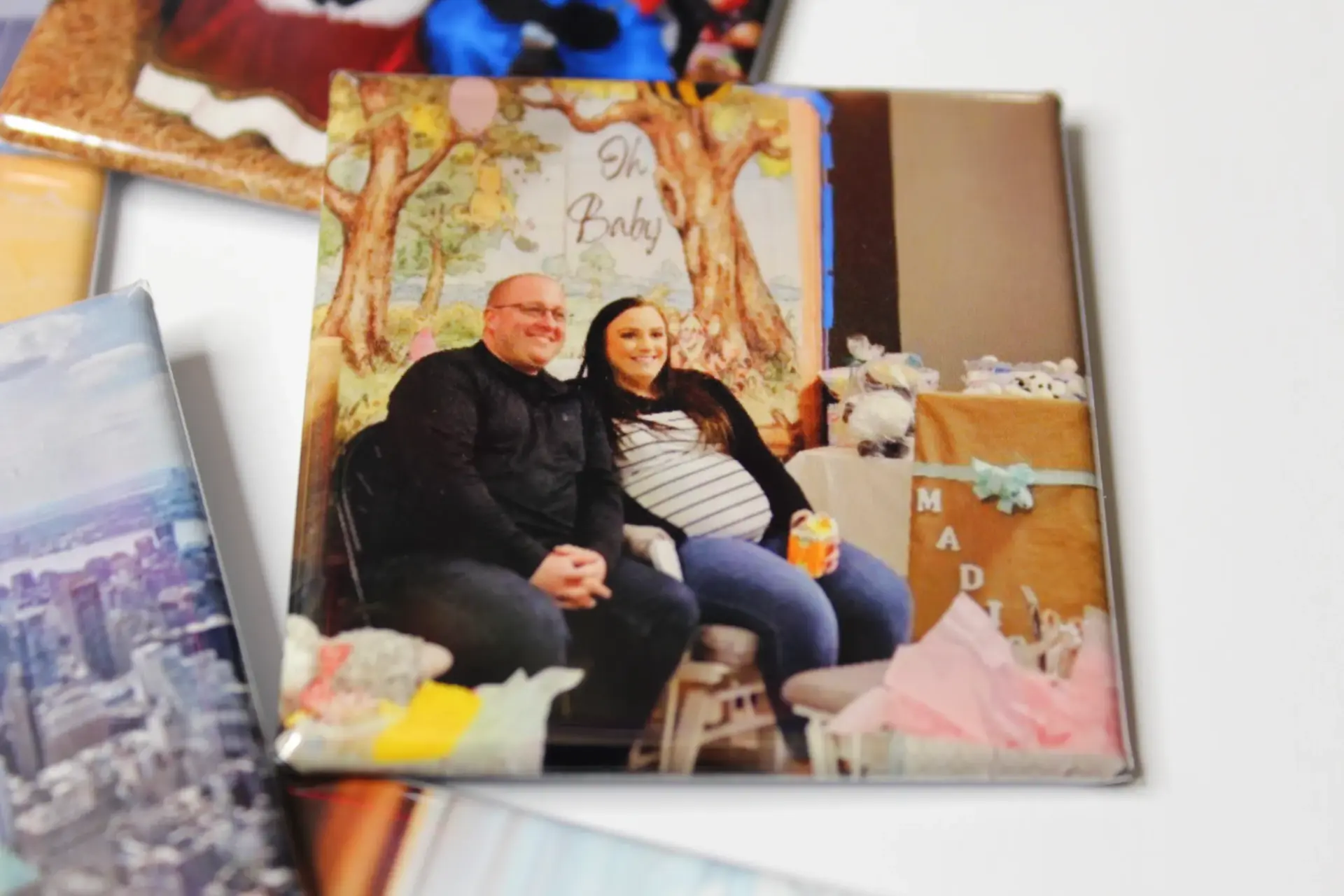 Baby Shower Magnet Photo