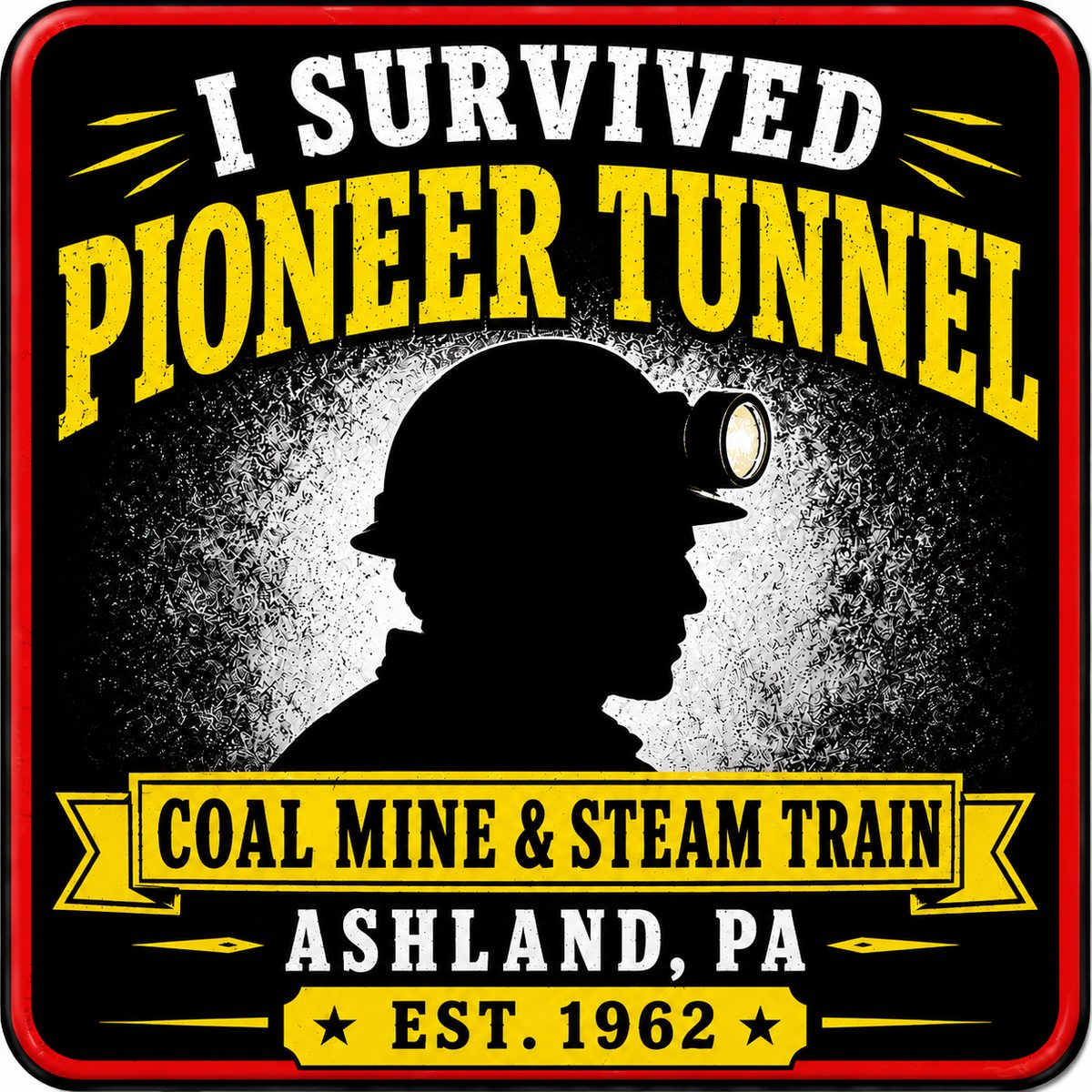 Pioneer Tunnel custom souvenir magnet