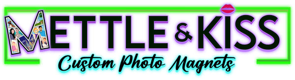 Mettle & Kiss — Custom Photo Magnets